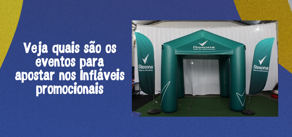 Escolha o inflável ideal para seu evento!